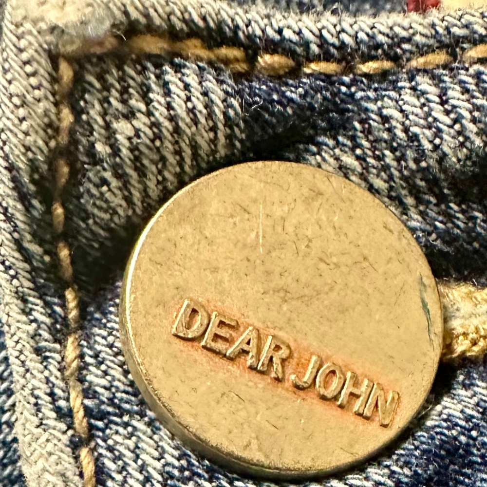 Dear John jeans, distressed size 29